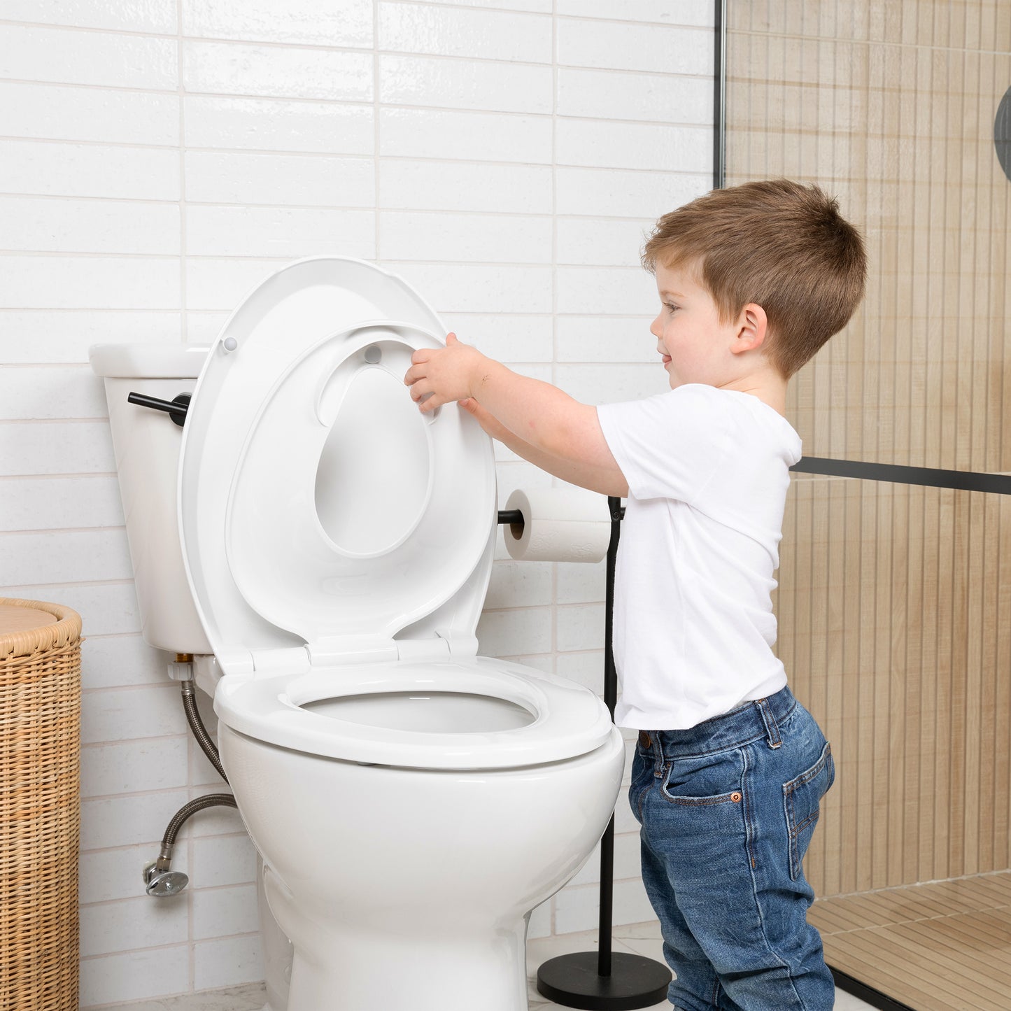 Quick Flip Toilet Seat