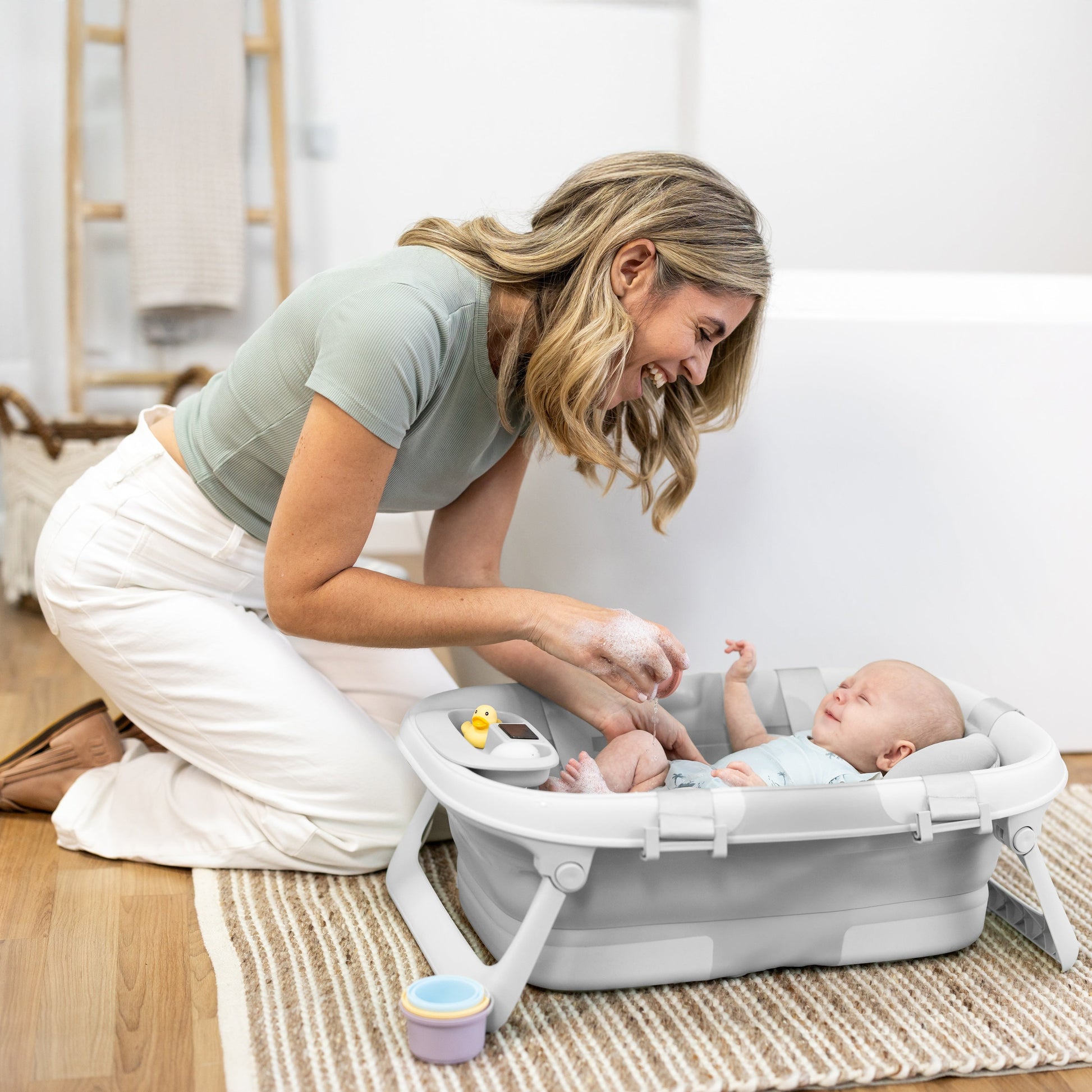Where to store baby bathtub: safety and hygiene checklist