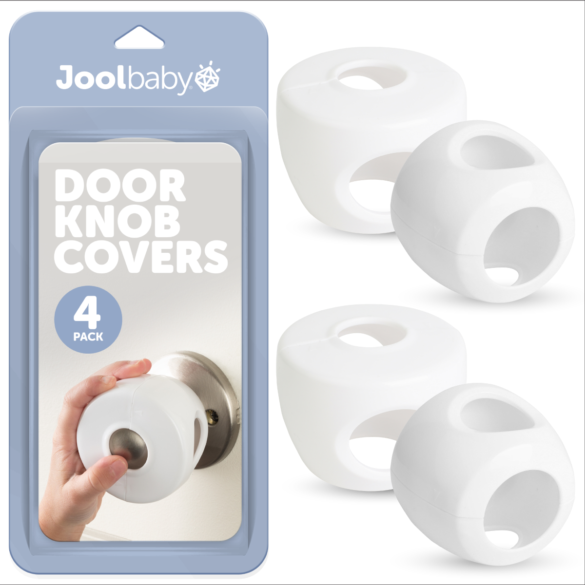 Door Knob Covers (4 Pack)