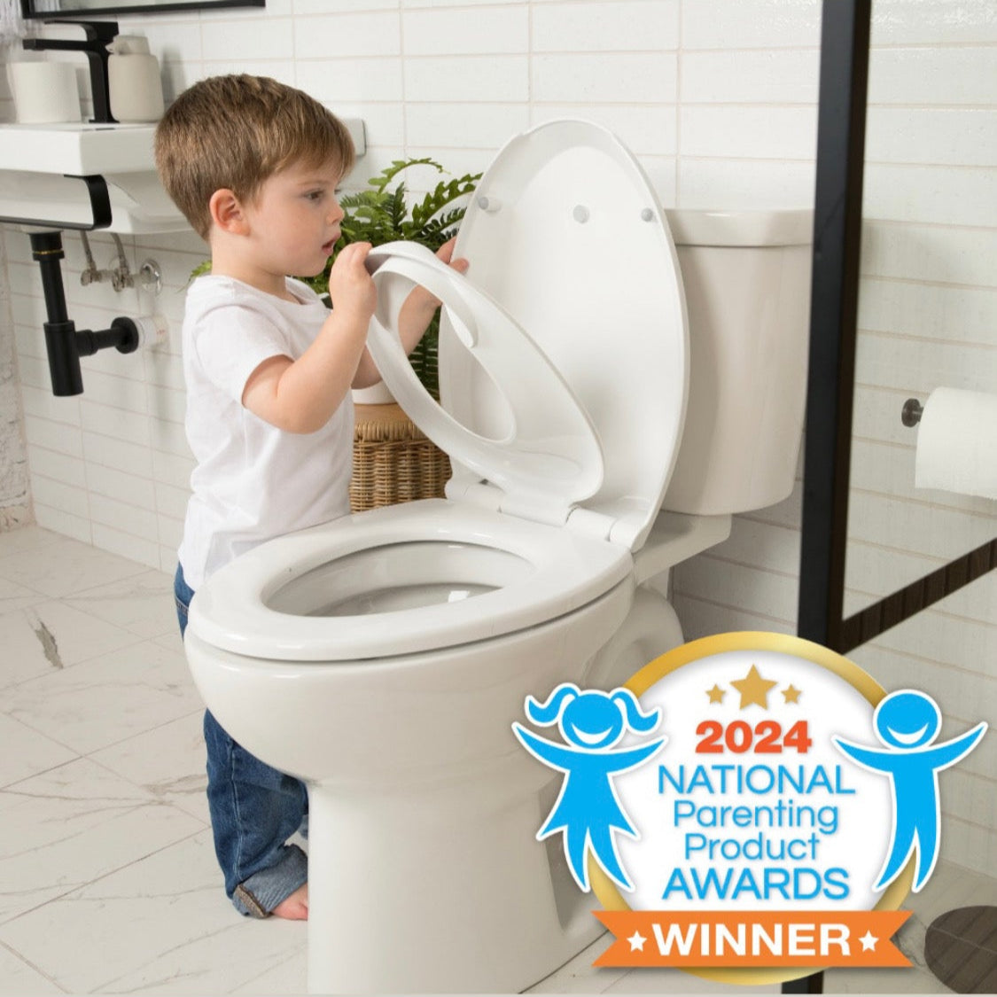 Quick Flip Toilet Seat Nappa Award