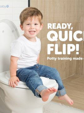 Quick Flip Toilet Seat