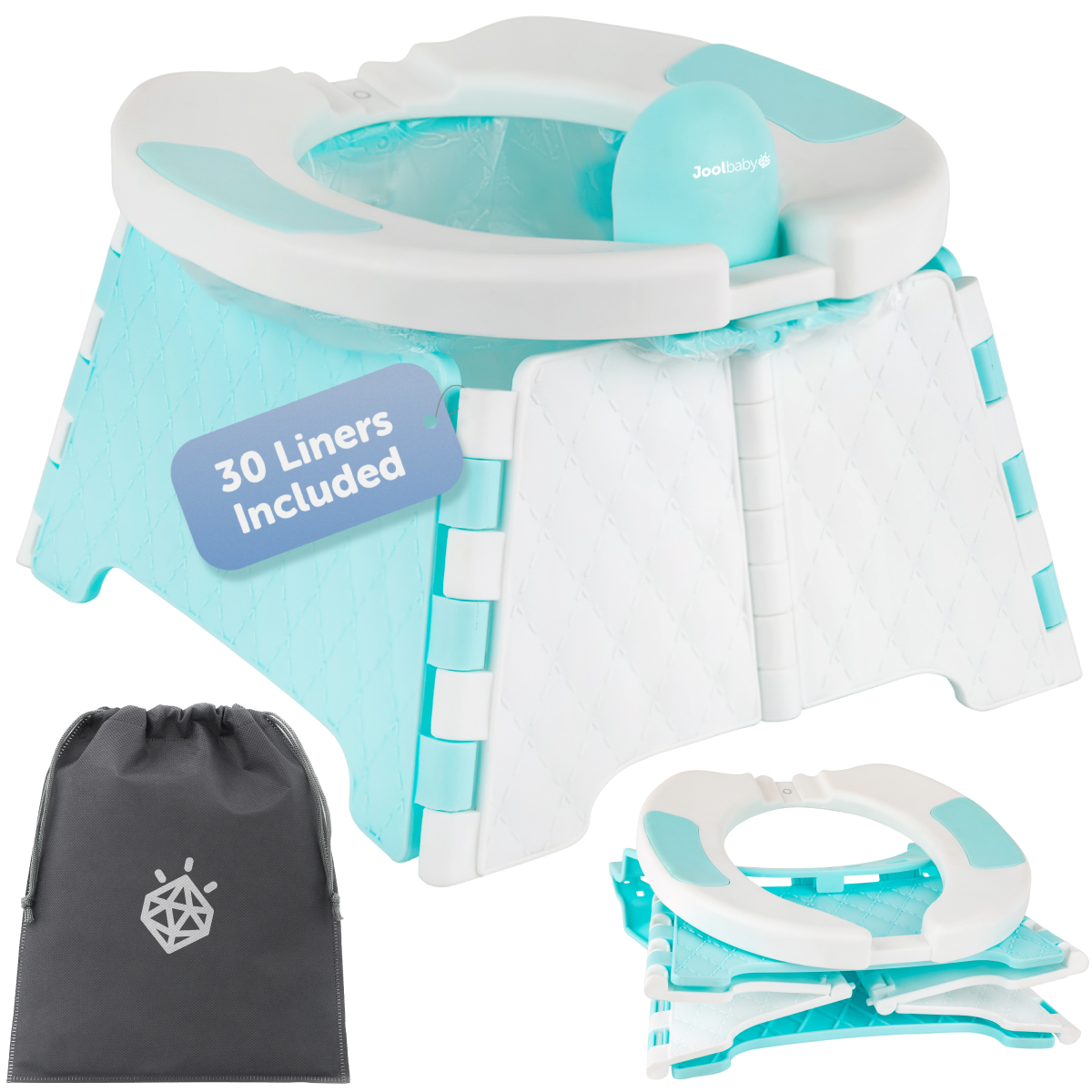 Portable Potty Chair with Travel Bag