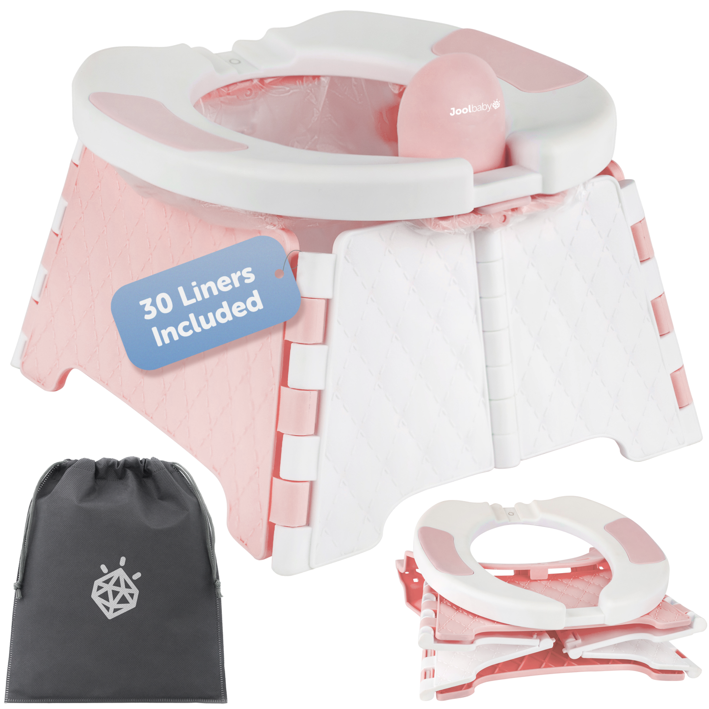 Portable Potty Chair with Travel Bag