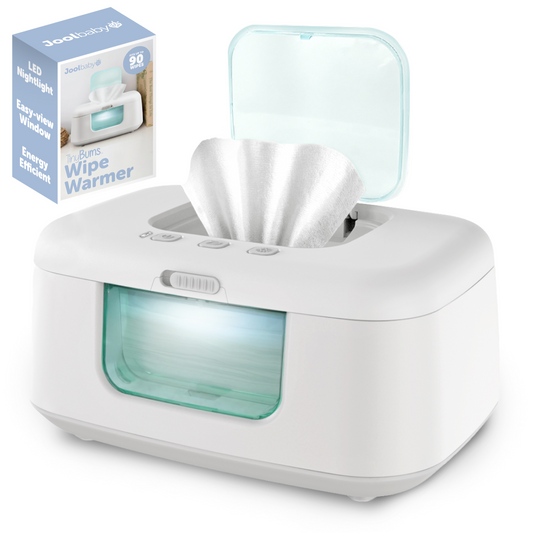 TinyBums Baby Wipe Warmer with LED nightlight