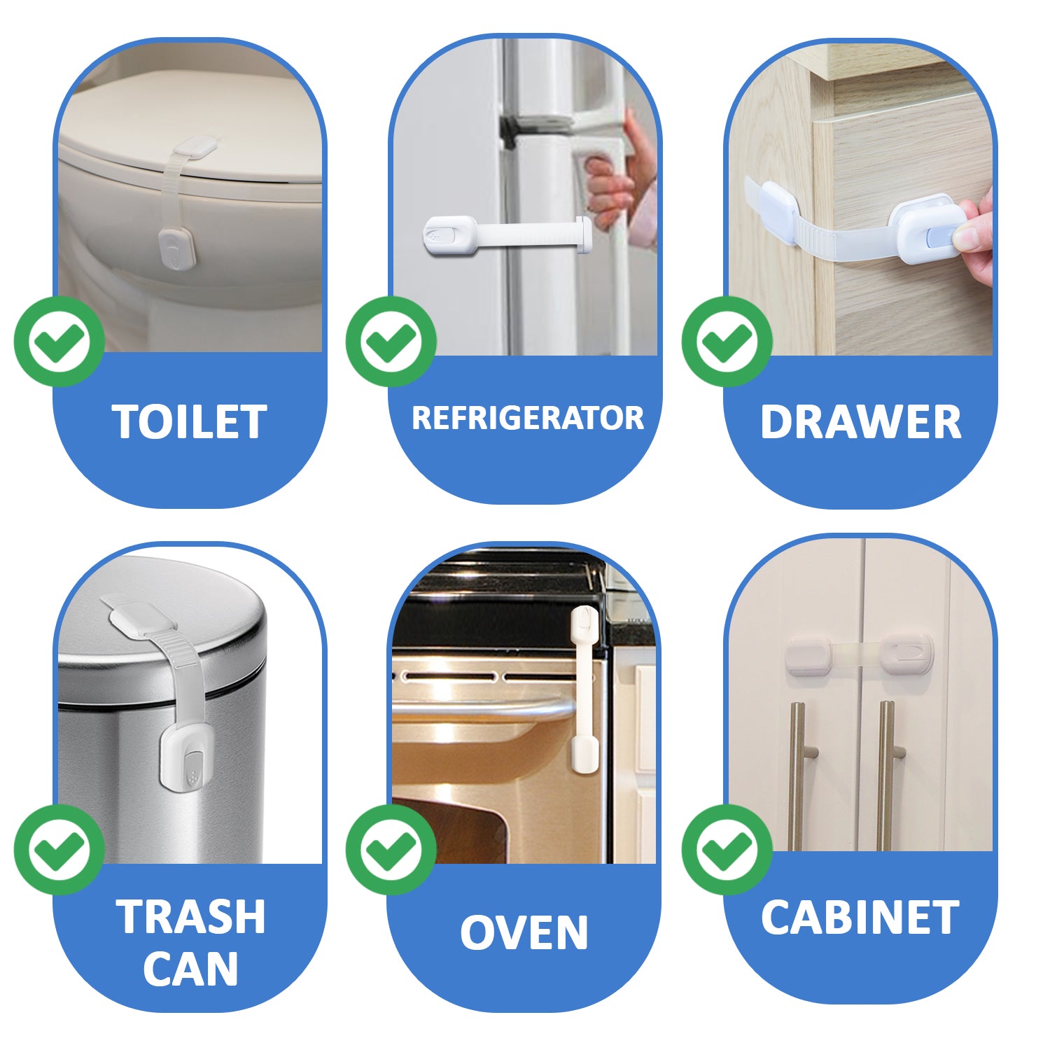 MultiUse Safety Strap Locks Jool Baby