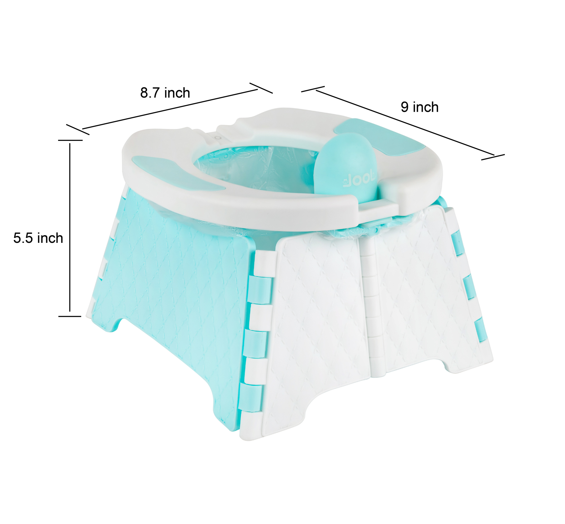 Portable potty discount chair