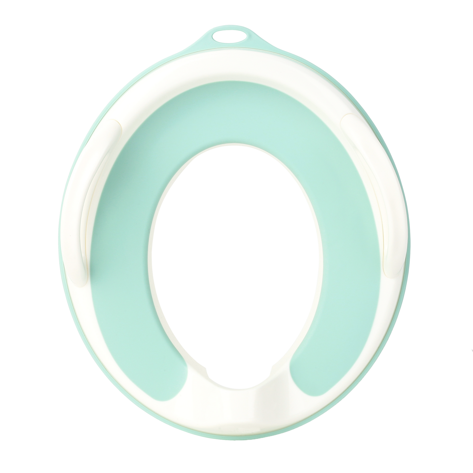 Potty Training Seat for Boys and Girls with Handles, Fits Round & Oval Toilets, Non-Slip with Splash Guard, Includes Free Storage Hook - Jool Baby